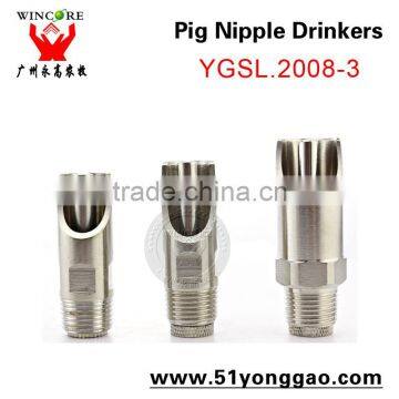 High quality automatic stainless steel 1/2" pigs nipple drinker