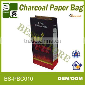 Newest charcoal paper bags 1.5kg 2kg 3kg 5kg 10kg 15kg