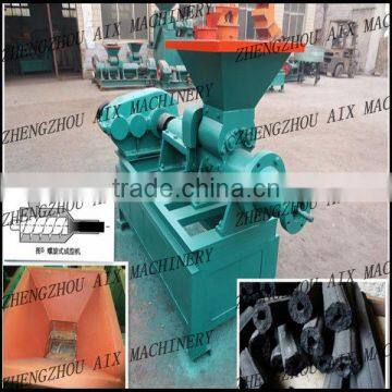 most popular coal briquette machine,charcoal stick extruder machine