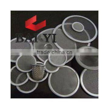 stainless steel circular wire mesh screen (factory)