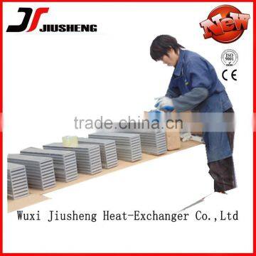 Aluminum Bar Plate Air Air Heat Exchanger Cores Dense Fin High Performace