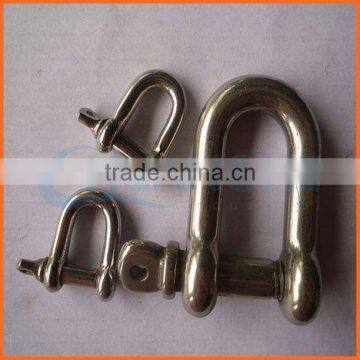 Factory price customized galvanized safety pin d shackle