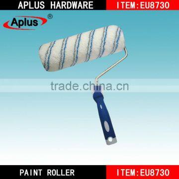Blue White and Graystripe 9" European Style Textured Paint Roller Cover for Rough Work photo-2