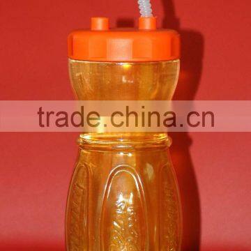 Customize Blow Molding OEM Plastic Water Drinking Bottle. photo-2