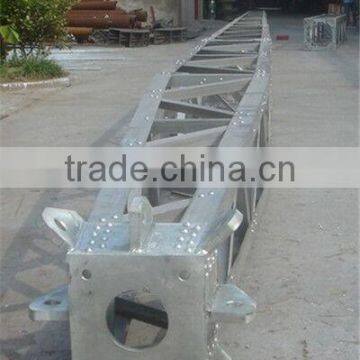 High Strength Aluminum Alloy Inner Suspended Lattice Gin Pole For Erection Tower photo-2