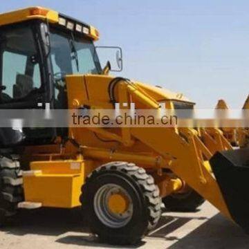 hydraulic joystick operating tractor back hoe loader model wz30-25, 4 wheel drived,with CE certification