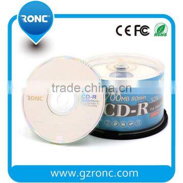 Printed CD-R, OEM Blank CD, Blank CD Disc in Cakebox Shrinkwarp Packing photo-2