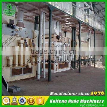Hyde Machinery 5ZT oat seed cleaning plant