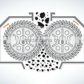 Double Tooth Roller Crusher Plate With High Wear Resistant Alloy Steel photo-2