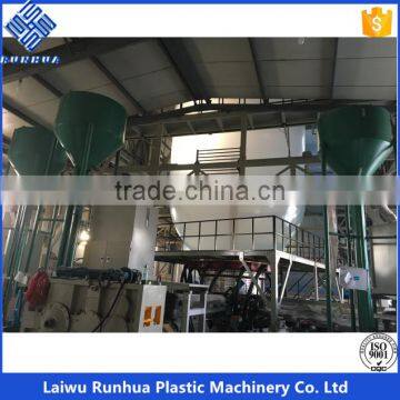 3 layer 16m ldpe agricultural blown film extruder