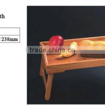 Bamboo Tray With Foldaway Legs