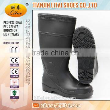 Farmer pvc safety boot mining field working boots