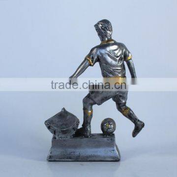 Decorate Trophy Resin Football Player Figurine photo-5