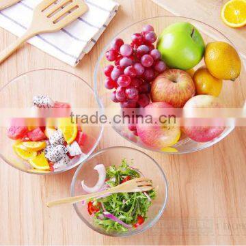 Simplicity Salad glass Bowl/Desserts Salad Fruit Glass Bowls