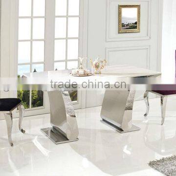 TH362 Marble Top Modern Design Dining Table photo-3