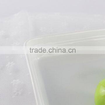Chaozhou Factory Direct Wholesale Rectangular Porcelain Tray Dishes, Ceramic French Fries Plates photo-6