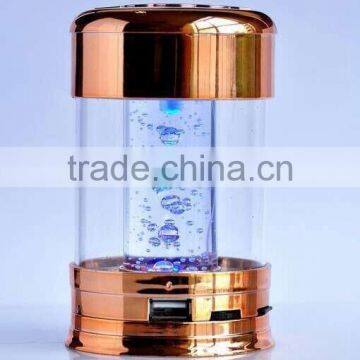 2015 New Product Light Shadow Led Water Dancing Speaker With FM Radio Wireless Speaker photo-3
