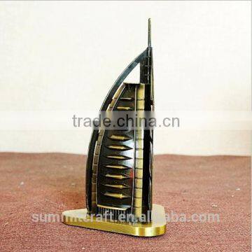 Dubai Souvenir Model Metal Bronze Burj al Arab Gift Souvenir photo-2