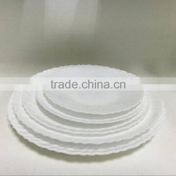 New Opal Tableware Cheap White China Plate photo-2