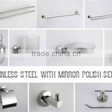 Wholesale Zinc Alloy Chrome Finishing Wall Hanger Single Tumbler Holder Glass Toothbrush Holder photo-3