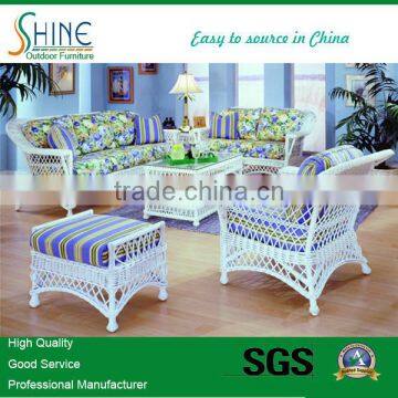 Wholesale Modern Sofa Rattan Wicker Living Room Furniture Sofa Set