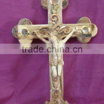 Shandong Laser Cut New Design Wood Cross Hanging Decor,home Decoration photo-6