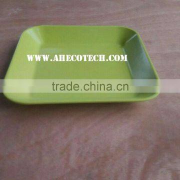 Eco Friendly Bamboo Fiber Dinnerware Bamboo Powder Fancy Party Plate photo-5