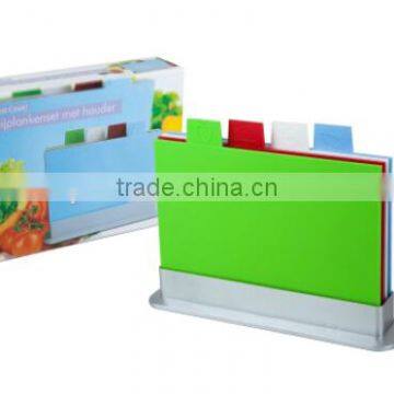 4pcs chopping board, Index Chopping Board Set