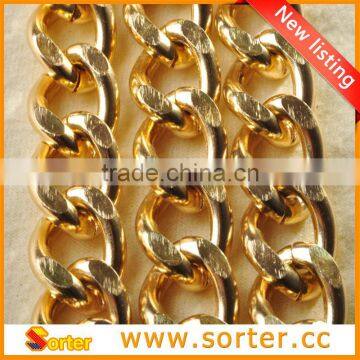 Raw Jewellery Chain Rose Gold Silver Gold Chain photo-2