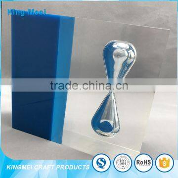 New Fashion Cheap Desk Acrylic Paperweight Acrylic Hourglass photo-2
