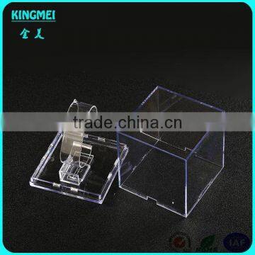 Desktop Perspex Acrylic c Shape Watch Display, Handmade Single Watch Holder Watch Stand photo-5