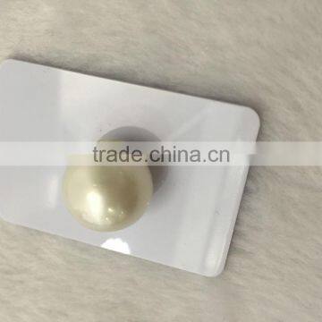 Wholesale Natural 15-16 White South Sea Loose Pearl Beads photo-3
