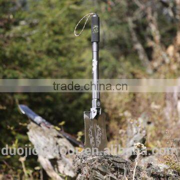 Top Brand Multi-function Outdoor Sport Tools With Shovel Knife Hoe Digger Flashlight photo-5