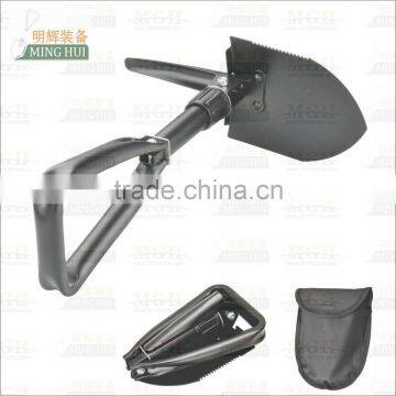 steel black shovel