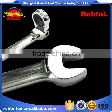 10mm Ratchet Wrench Flexible Head Gear Spanner Combination Torque Chrome Vanadium Auto Repair Two Way photo-2