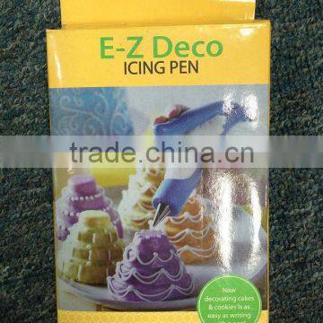 Easy writing icing pen