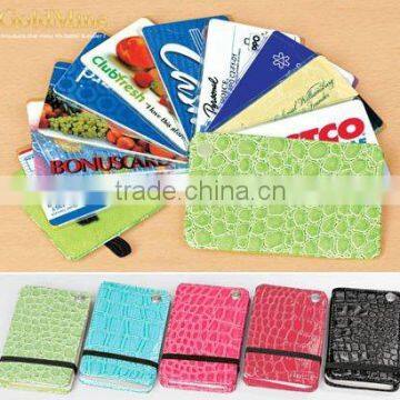 Card organizer card wallet/credit card organizer/card swirl promotion