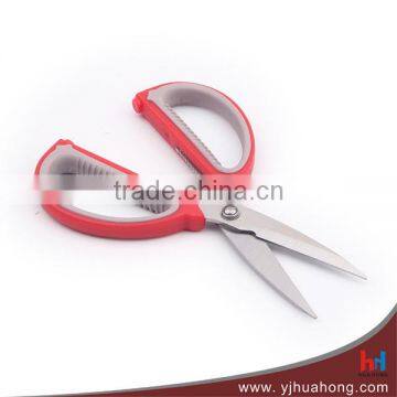 Durable Useful Stainless Steel Household Scissors With TPR Coating Handle (HC-57)