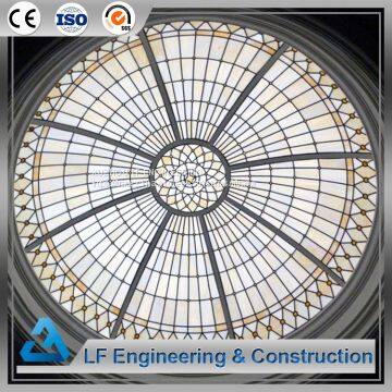 Unique Design Steel Dome Structure With Long Span Glass Roof photo-4