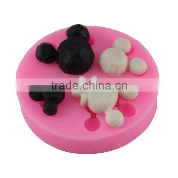 Liquid silicone DIY chocolate chip mold handmade cake mold cake decorating tools Mickey taobao 1688 agent