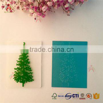 2017 PP plastic crafts impress embossing folder for card making with best price