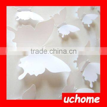 UCHOME Wall Art Mirror Sticker High Quality Butterfly Mirror Decorative Wall Sticker photo-4