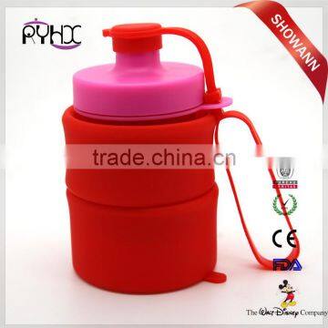 2016 Hot Selling Portable 800ml Collapsible Drink Silicone Kettle photo-4