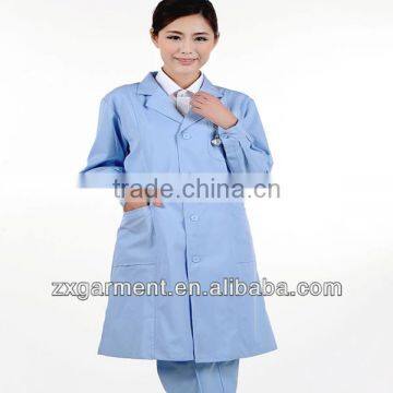 blue hospital jacket