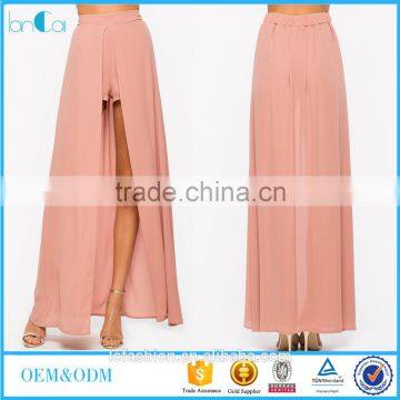 Long floor length fancy maxi skirt top designs women long skirts