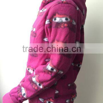 OEM Service Winter Fleece Children Cartoon Hoodies Coat photo-5
