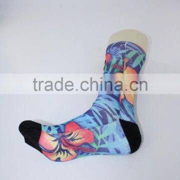 Thick Soft Stretchable Polyester Custom Sublimated Socks Men photo-6