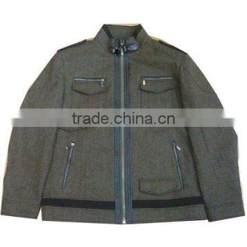 Wool/pu Baseball Jackets photo-5