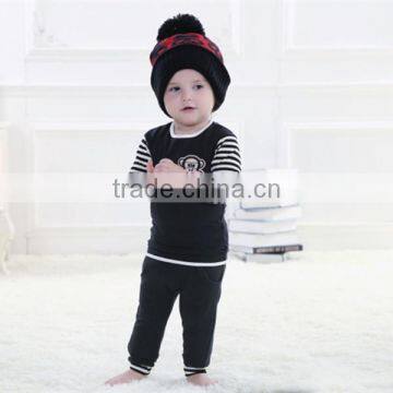 Child Baby Patterned Knitted Hats From Chinese Factory,Boys Hats Of Factory Prices photo-2
