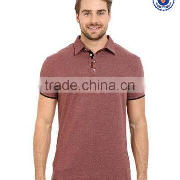 High quality cotton stone wash polo shirt